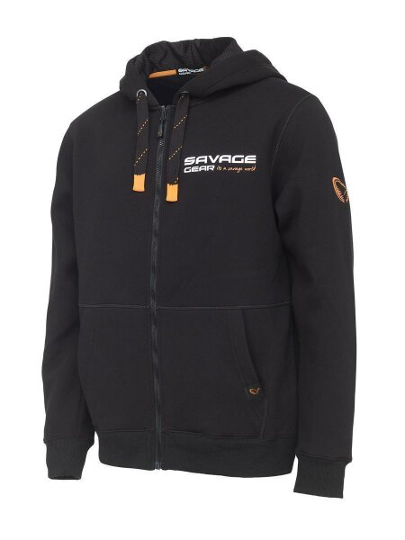 Savage Gear URBAN ZIP HOODIE L BLACK INK