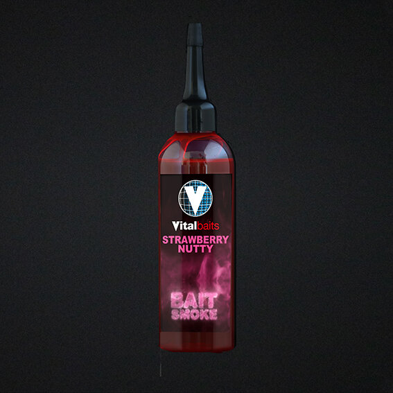 Vitalbaits Bait Smoke STRAWBERRY NUTTY  100 ml