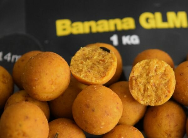 Vitalbaits Boilies Banana GLM 24 mm  1 kg