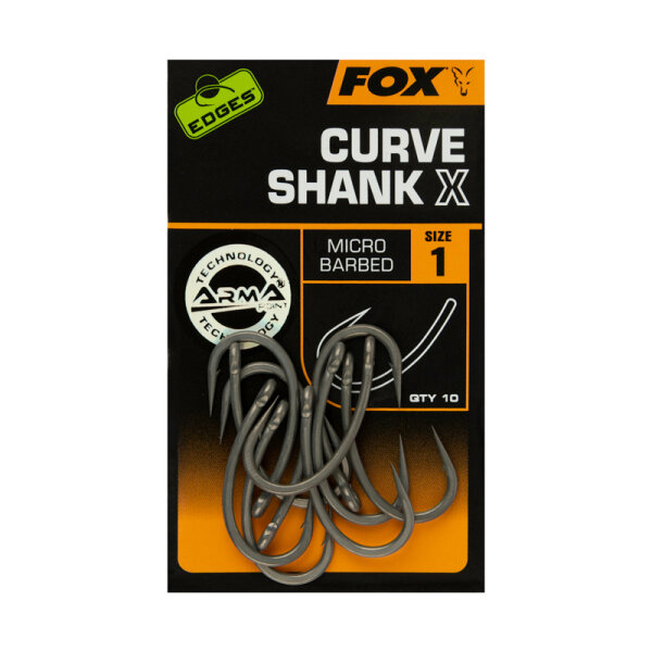 Fox Edges Armapoint Curve Shank X Size 1