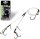 Quantum Mr. Pike Ghost Traces Twin Hook-Release-Rig weiß Gr.4 50cm 1Stück