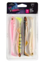 Fox Rage Slick Shad 13cm Mixed UV Colors