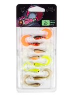 Fox Rage Micro Grub Tail UV Color Mixed 4cm