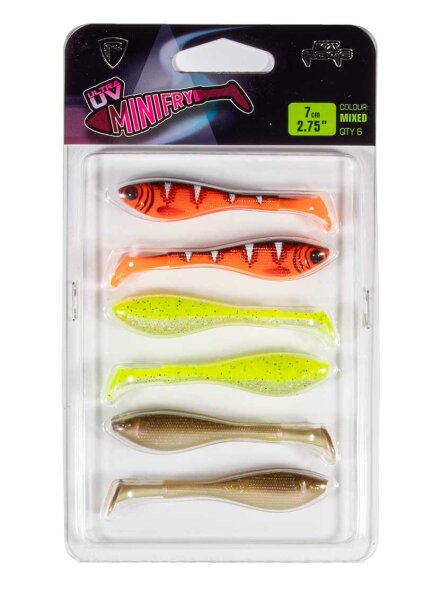 Fox Rage Mini Fry UV Color Mixed 7cm