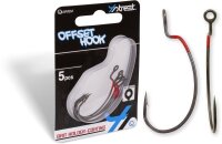 Quantum 4street Offset-Haken Gr.3/0 dg black red 5Stück