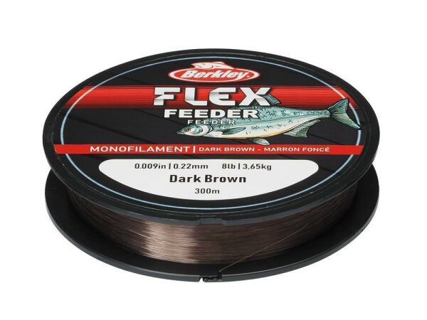 Berkley Flex Feeder 300m 0,25mm 4,80kg brown