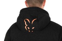 Fox Collection Sherpa Hoody Black/Orange M