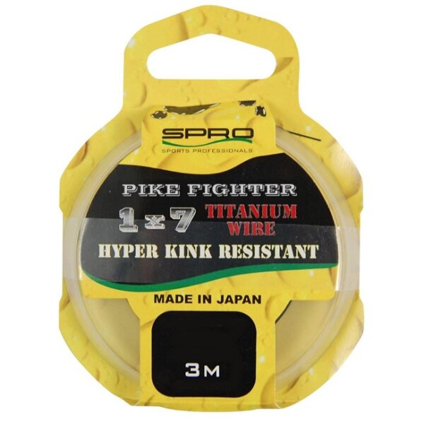 Spro 1x7 Titanium Wire 17lb 3m