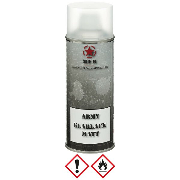 MFH Army Farbspray 400ml klarlack matt