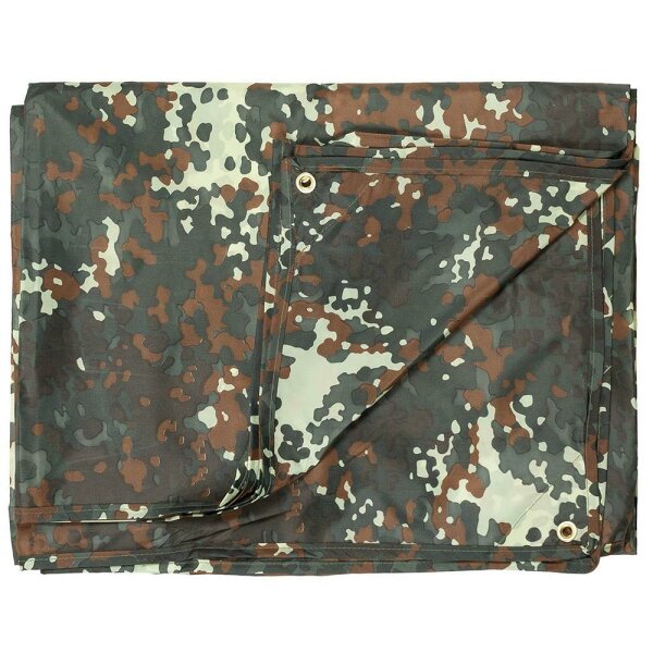 MFH Mehrzweckplane Tarp flecktarn ca.300x300cm