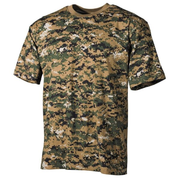 MFH US T-Shirt halbarm digital woodland Gr.XXXL