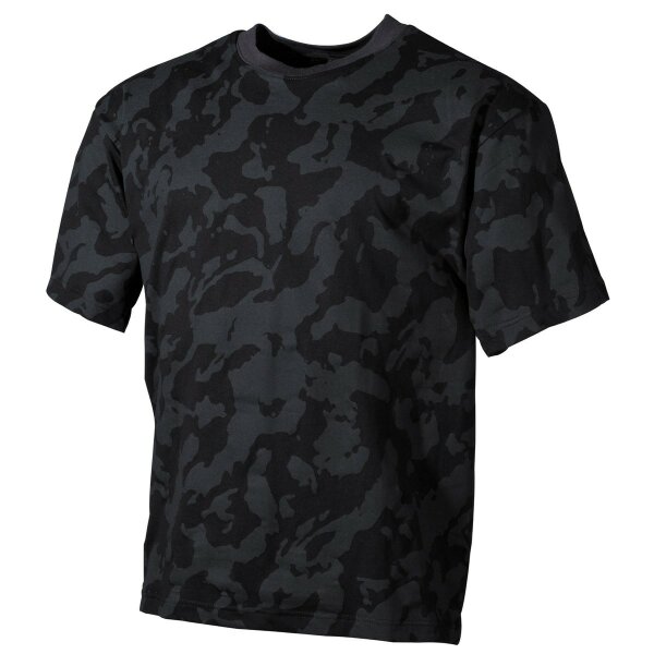 MFH US T-Shirt halbarm night-camo Gr.M