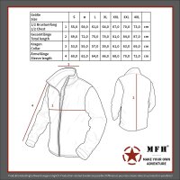 MFH Fleece-Jacke Combat M95 CZ Tarn Gr.M