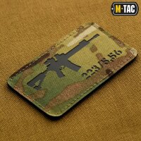 M-Tac patch AR-15 223/5,56 Laser Cut Multicam/Black