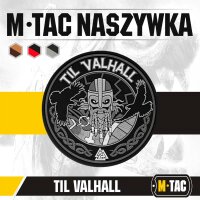 M-Tac patch Til Valhall PVC Gray/Black