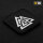 M-Tac patch Valknut Laser Cut Black/Gid