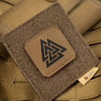 M-Tac patch Valknut Laser Cut Coyote/Black