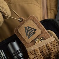 M-Tac patch Valknut Laser Cut Coyote/Black