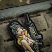 M-Tac Patch Tactical Girl ?5 PVC Olive