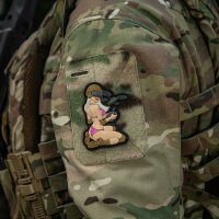 M-Tac Patch Tactical Girl ?6 PVC White/Pink/Coyote V1