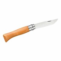 Opinel Taschenmesser No 08 Carbon mit Etui