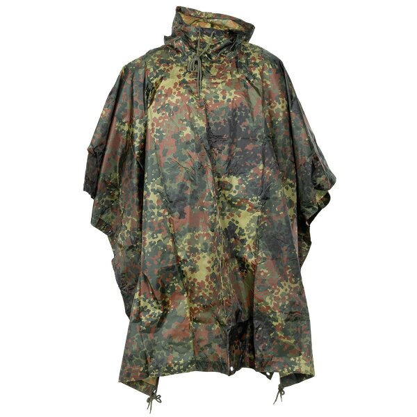 MFH Poncho Rip Stop flecktarn ca. 144x223cm