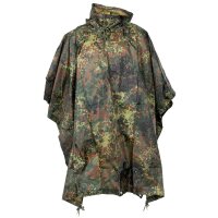 MFH Poncho Rip Stop flecktarn ca. 144x223cm