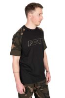 Fox Black / Camo Outline T - smalll