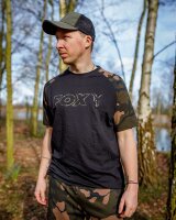 Fox Black / Camo Outline T - smalll