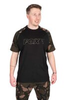 Fox Black / Camo Outline T - medium