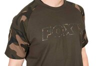 Fox khaki / Camo Outline T-Shirt - Gr.L