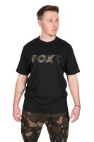 Fox Black Camo Logo T Shirt Medium