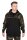 Fox LW BLack / Camo Split Zip Hoody Large