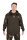 Fox LW Khaki / Camo Split Zip Hoody SMALL