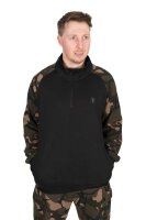 Fox LW Black / Camo qtr zip SMALL