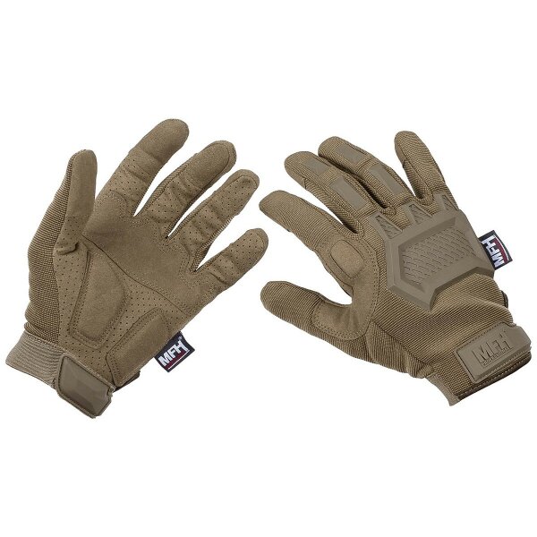 MFH Tactical Handschuhe Action coyote tan Gr.L