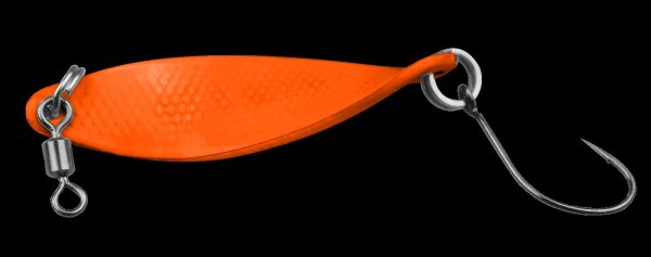 Fishing Tackle Max Spoon Wob 3,2 g neon orange / schwarz