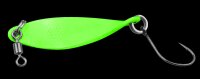 Fishing Tackle Max Spoon Wob 3,2 g neon grün / schwarz