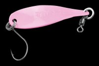 Fishing Tackle Max Spoon Wob 3,2 g rot-weiß m. Glitter / rosa